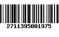 Código de Barras 2711395001975