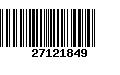 Código de Barras 27121849