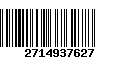 Código de Barras 2714937627