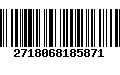 Código de Barras 2718068185871