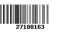 Código de Barras 27188163