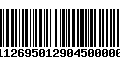 Código de Barras 272112695012904500000645