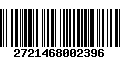 Código de Barras 2721468002396