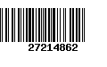 Código de Barras 27214862