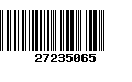 Código de Barras 27235065