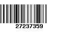 Código de Barras 27237359