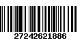 Código de Barras 27242621886