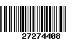 Código de Barras 27274408