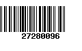 Código de Barras 27280096