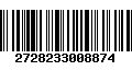 Código de Barras 2728233008874