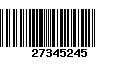 Código de Barras 27345245