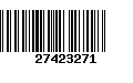 Código de Barras 27423271