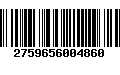 Código de Barras 2759656004860