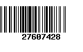 Código de Barras 27607428