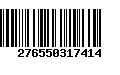 Código de Barras 276550317414