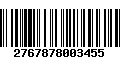 Código de Barras 2767878003455