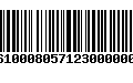 Código de Barras 277610008057123000000300