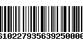 Código de Barras 277610227935639250000445