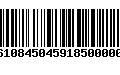 Código de Barras 277610845045918500000375