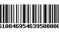 Código de Barras 277610846954639500000090