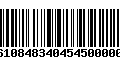 Código de Barras 277610848340454500000220