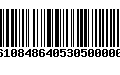 Código de Barras 277610848640530500000125