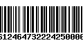 Código de Barras 277612464732224250000355