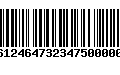 Código de Barras 277612464732347500000225