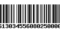 Código de Barras 277613034556080250000090