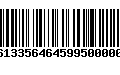 Código de Barras 277613356464599500000170