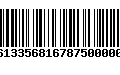 Código de Barras 277613356816787500000195