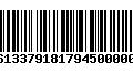 Código de Barras 277613379181794500000275