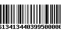 Código de Barras 277613413440399500000195