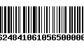 Código de Barras 277624841061056500000345