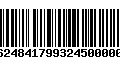 Código de Barras 277624841799324500000425