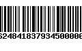 Código de Barras 277624841837934500000995