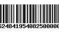 Código de Barras 277624841954082500000425