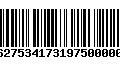 Código de Barras 277627534173197500000245