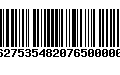 Código de Barras 277627535482076500000245