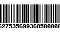 Código de Barras 277627535699368500000845