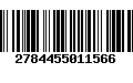 Código de Barras 2784455011566