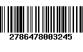 Código de Barras 2786478003245