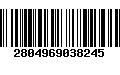 Código de Barras 2804969038245