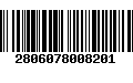 Código de Barras 2806078008201