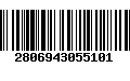 Código de Barras 2806943055101