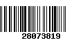 Código de Barras 28073819