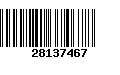 Código de Barras 28137467