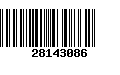 Código de Barras 28143086