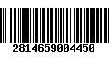 Código de Barras 2814659004450