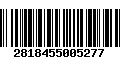 Código de Barras 2818455005277